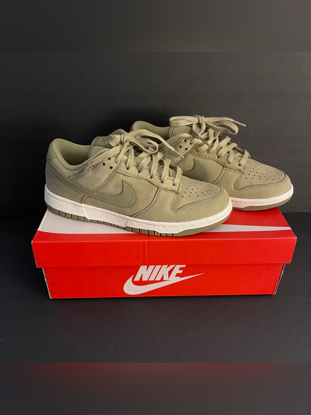 Nike Low-Top Sneakers in Olive Green